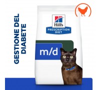 Hill's Prescription Diet m/d Feline 1,5 Kg secco